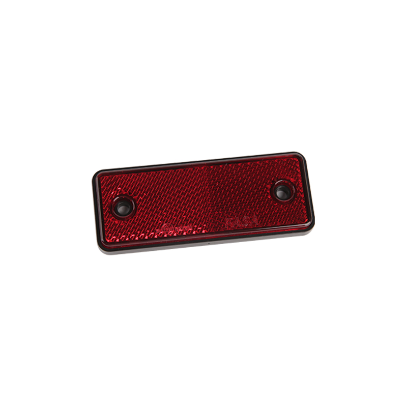 Piros téglalap alakú reflektor E-jelöléssel JH202-C