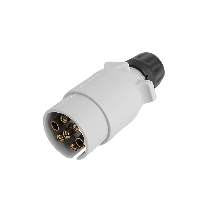 7 tűs nagy kerek dugó, S típusú JH014-B