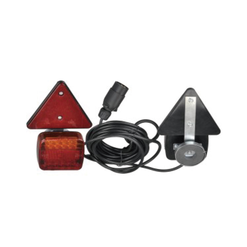 LED mágneses fénykészlet (háromszög reflektorral) JH108-C