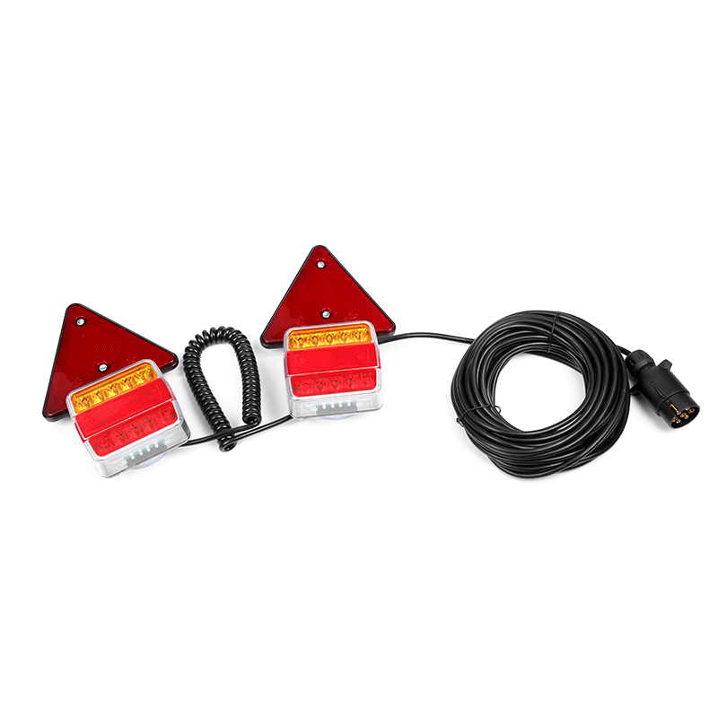 LED mágneses fénykészlet (háromszög reflektorral) JH105-C